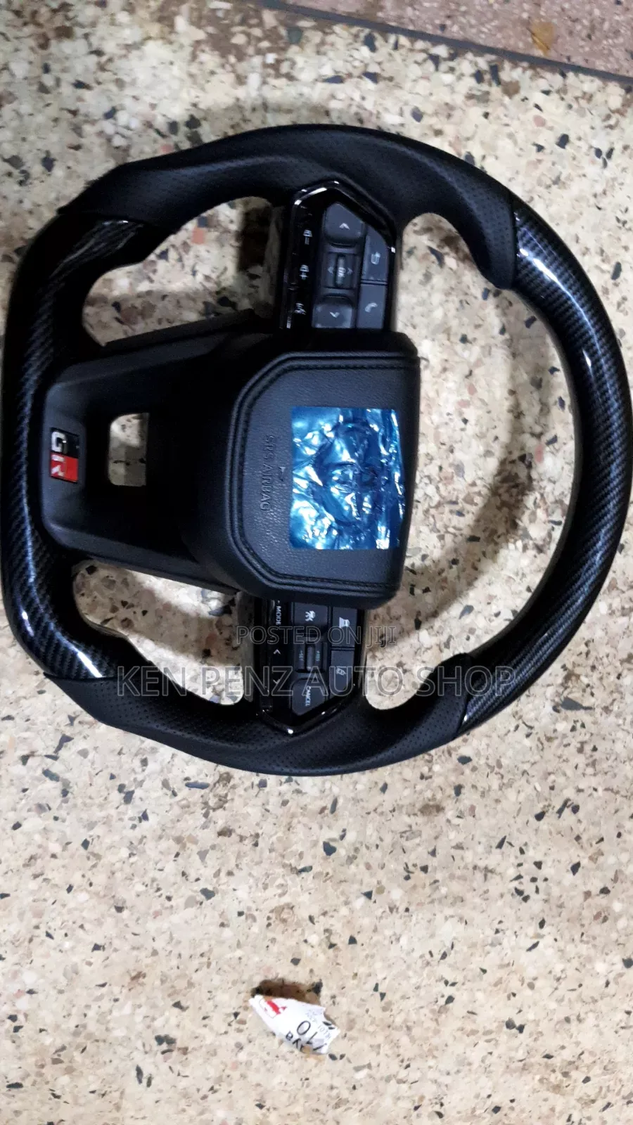 Luxurious and Modified Carbon Fiber Steering for All Cars
