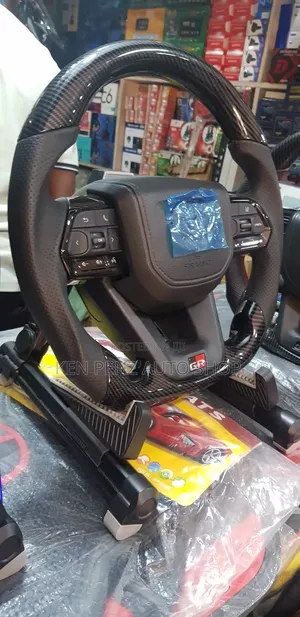 Luxurious and Modified Carbon Fiber Steering for All Cars