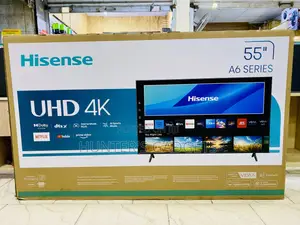 Hisense 55 Inch Smart Uhd A6 Series Brand New Tv 2025