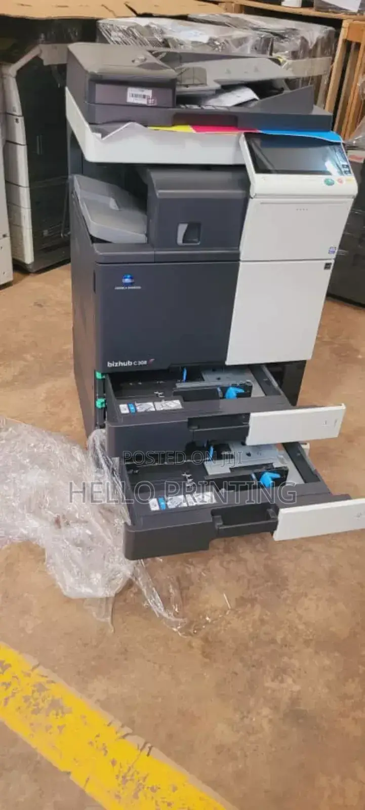 Bizhub C308 - Reliable A3 Colour Printer.