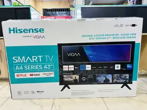 Hisense 43 Inch Smart A4 Series Brand New Frameless Tv