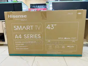 Hisense 43 Inch Smart A4 Series Brand New Frameless Tv