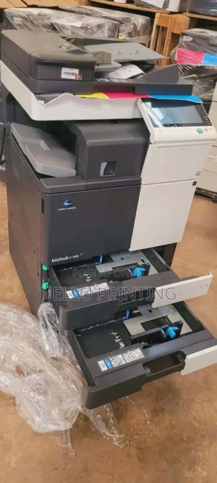 Konica Minolta C308 - New Stock .Hardly Used .