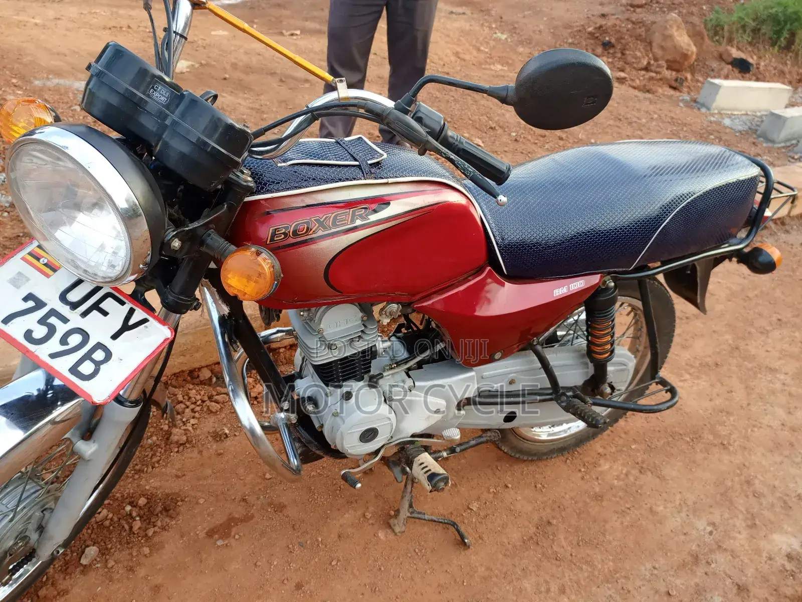 Bajaj Boxer 2024 Red