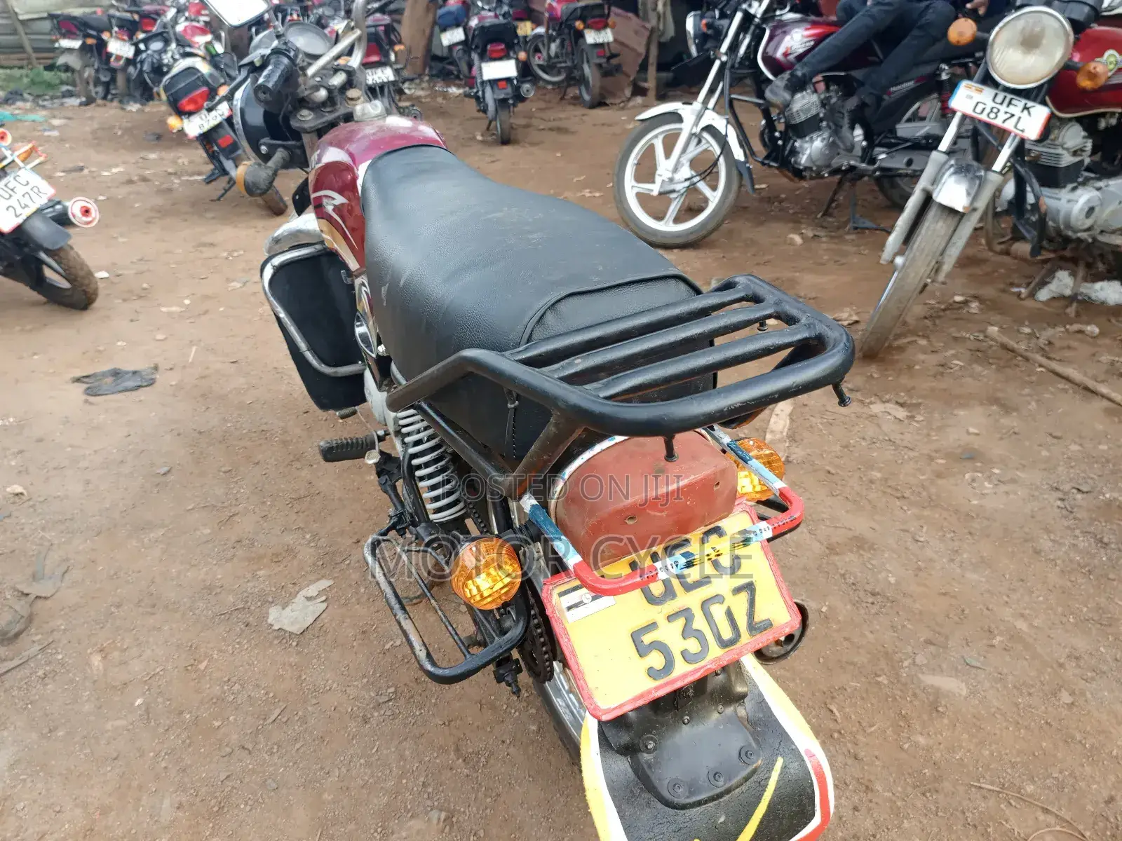 TVS XL 100 2009 Orange