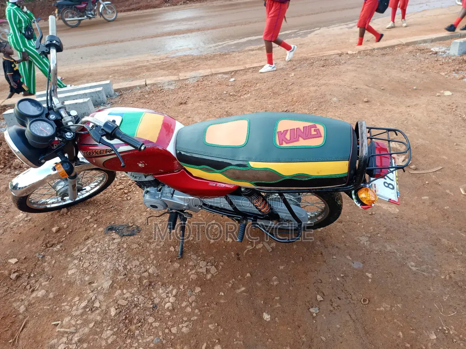 Bajaj Boxer 2023 Red