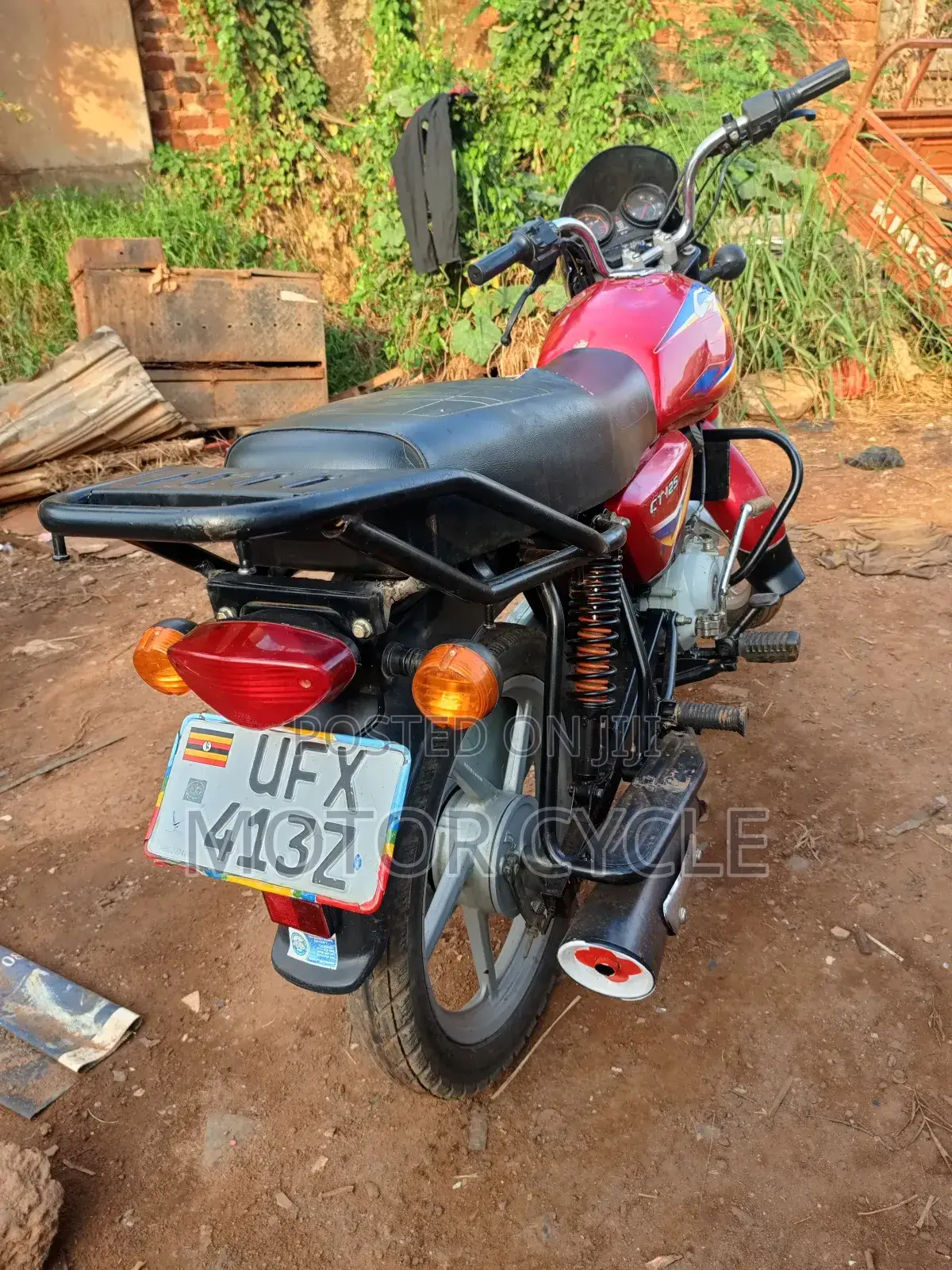 Bajaj Boxer 125 2015 Red