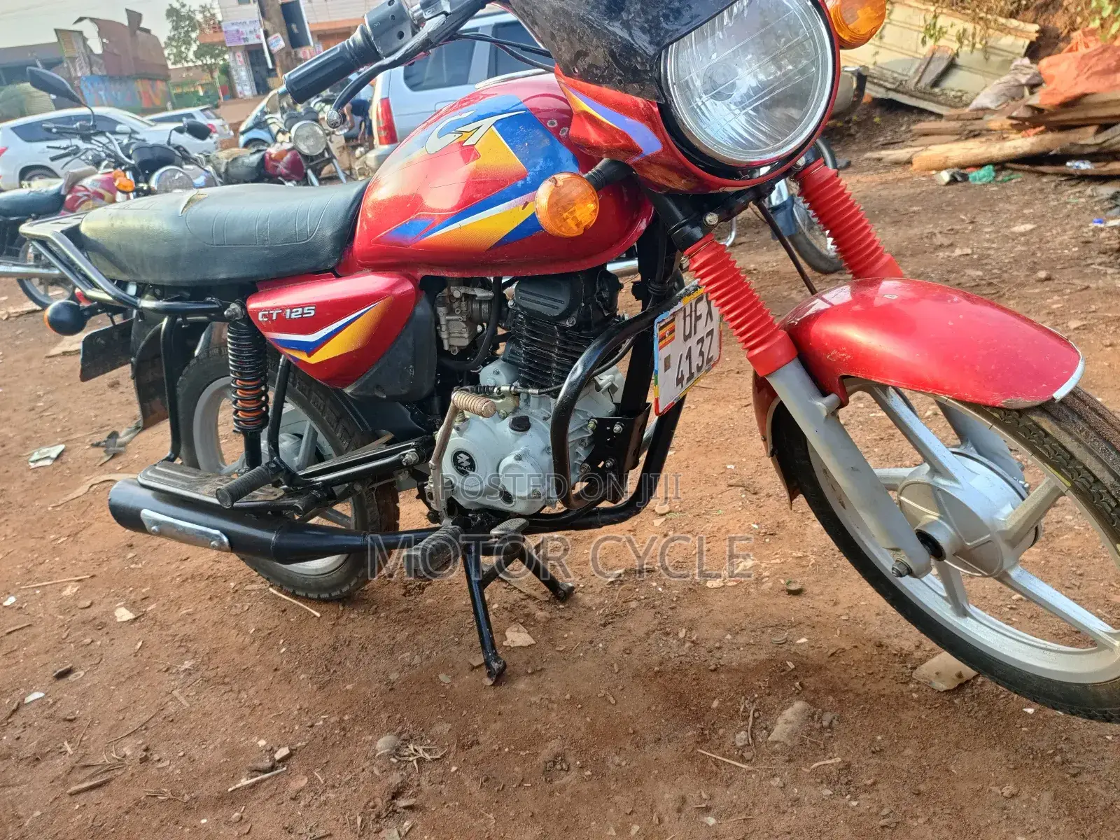 Bajaj Boxer 125 2015 Red