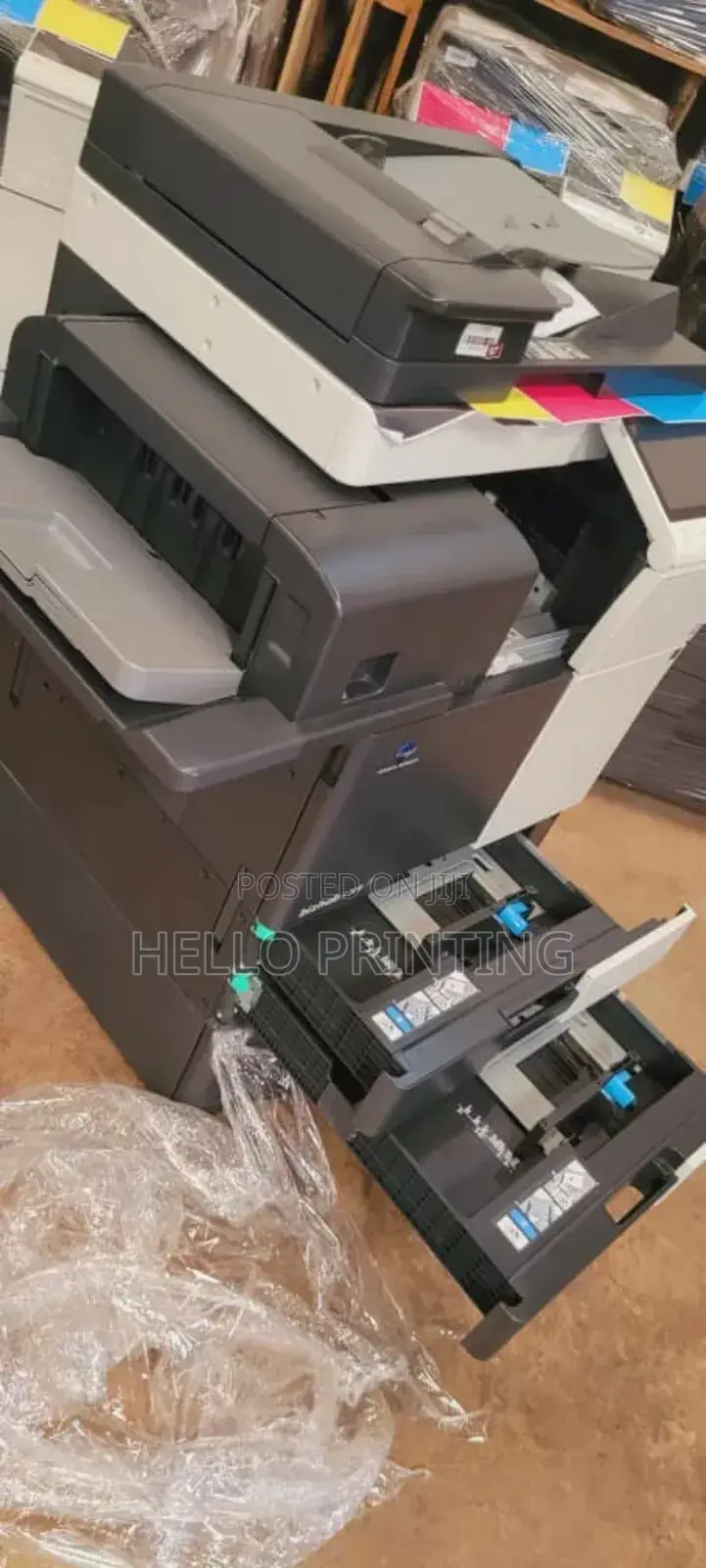 Industrial Bizhub C308 Color P Rinter - New Stock .