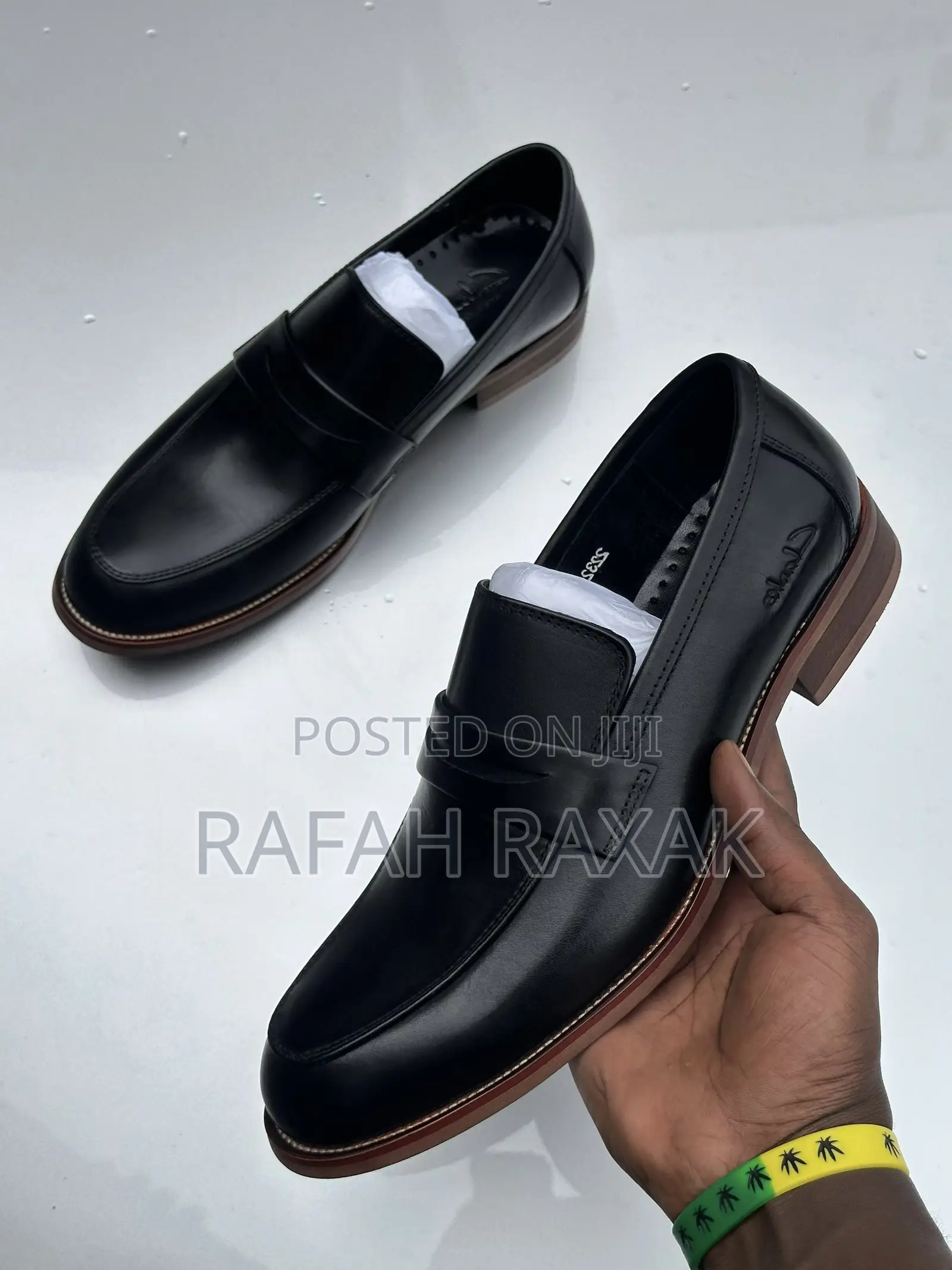 Men’S Super Classic Clarks Gentle Wooden Sole Shoe