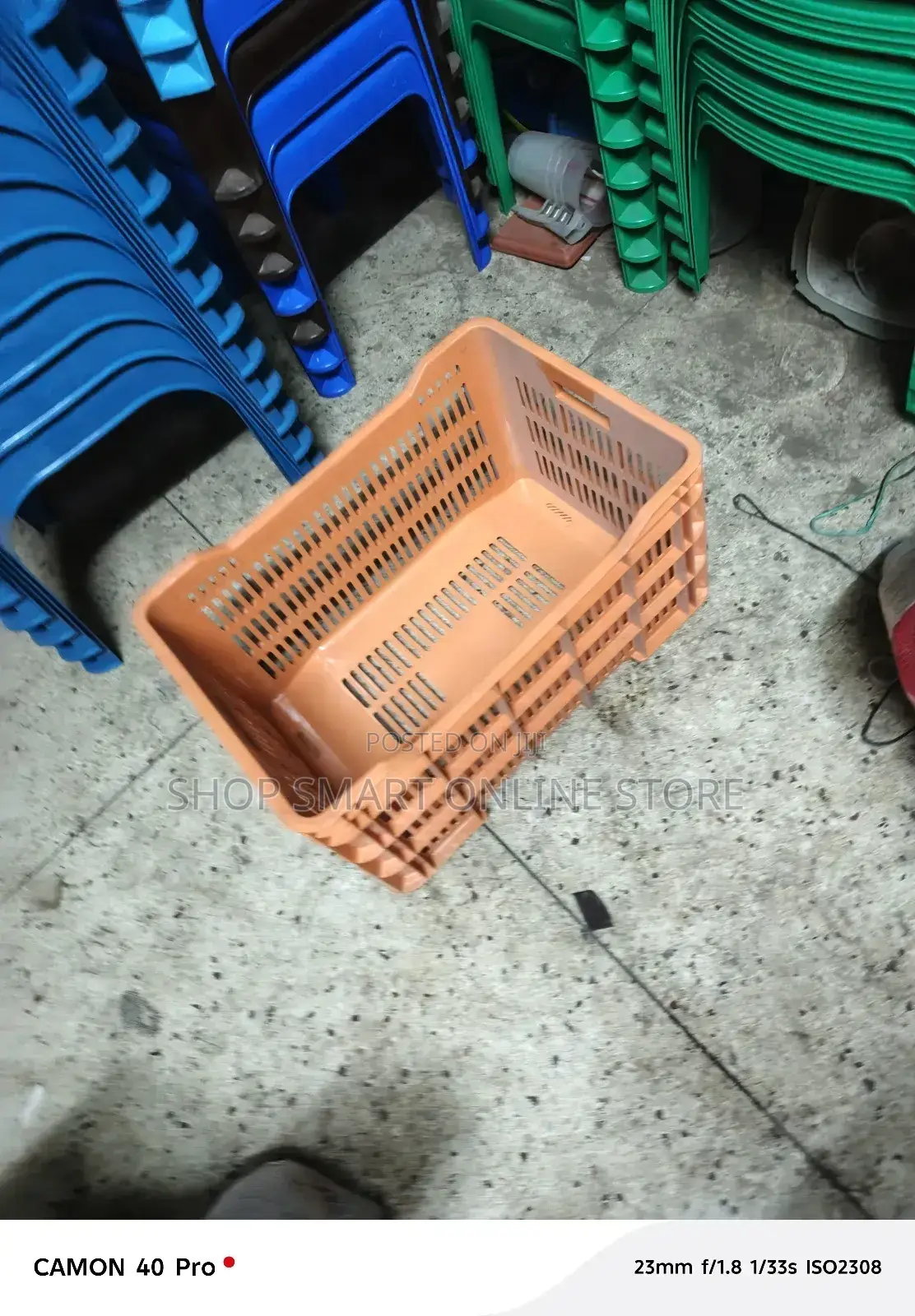 Orange Plastic Crates Plastic Big Crates