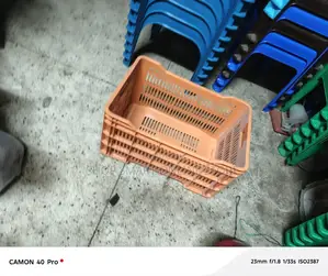 Orange Plastic Crates Plastic Big Crates