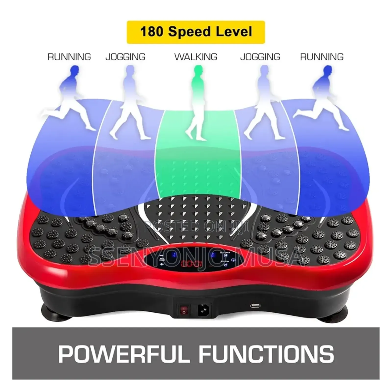 Body Vibration Resistance Bands Remote Control for Fatness