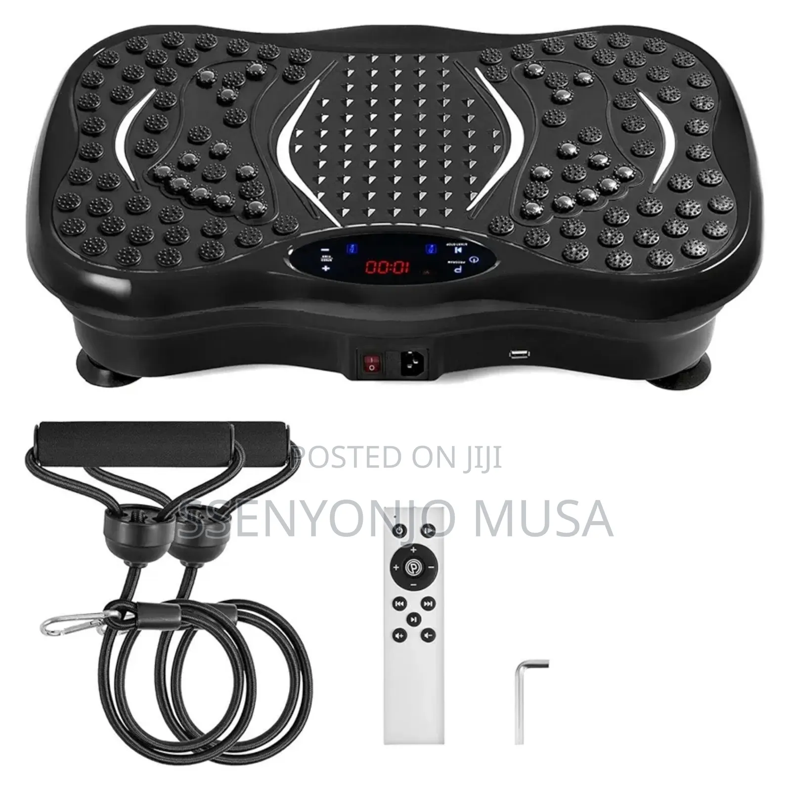 Body Vibration Resistance Bands Remote Control for Fatness