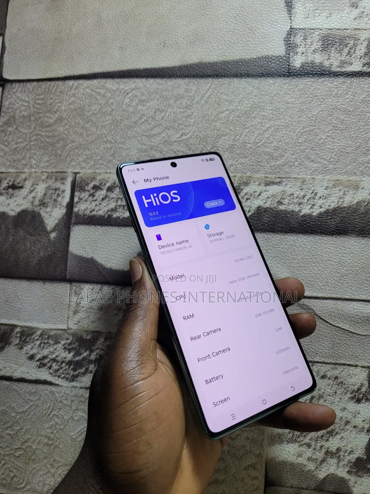 Tecno Camon 40 256 GB Green