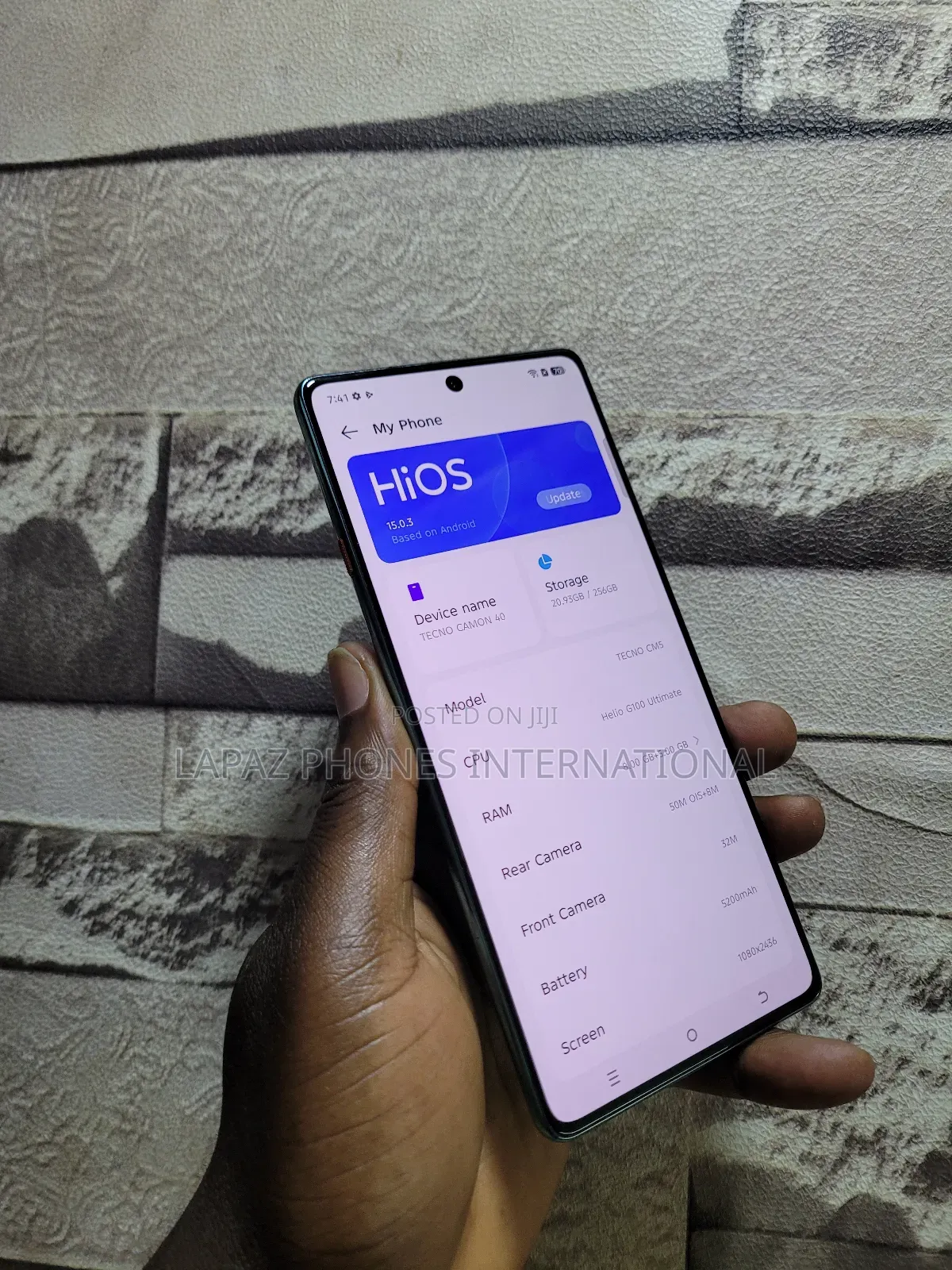 Tecno Camon 40 256 GB Green