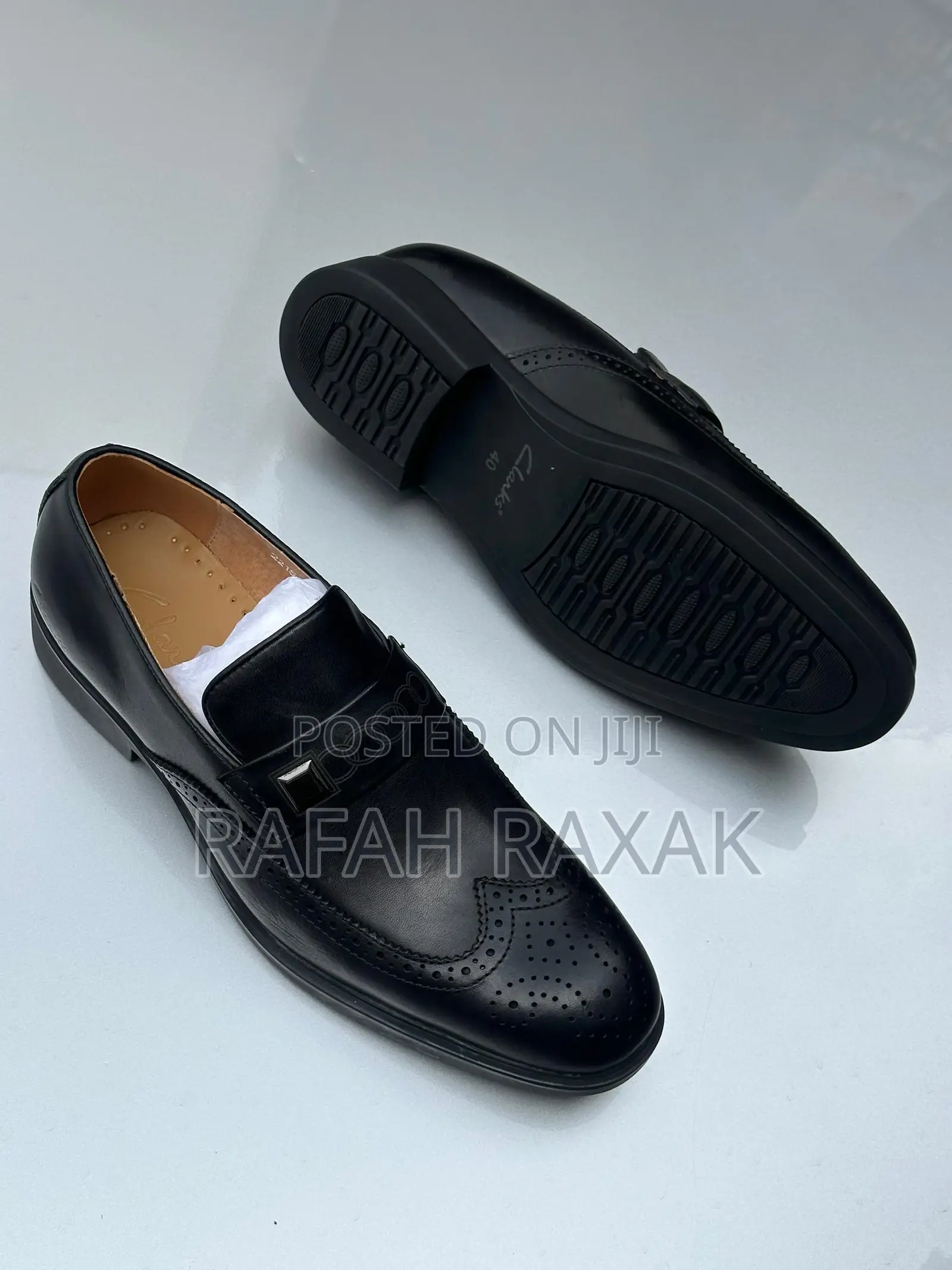 Original Men’S Clarks Oxford Slip On Gentle Leather Shoes