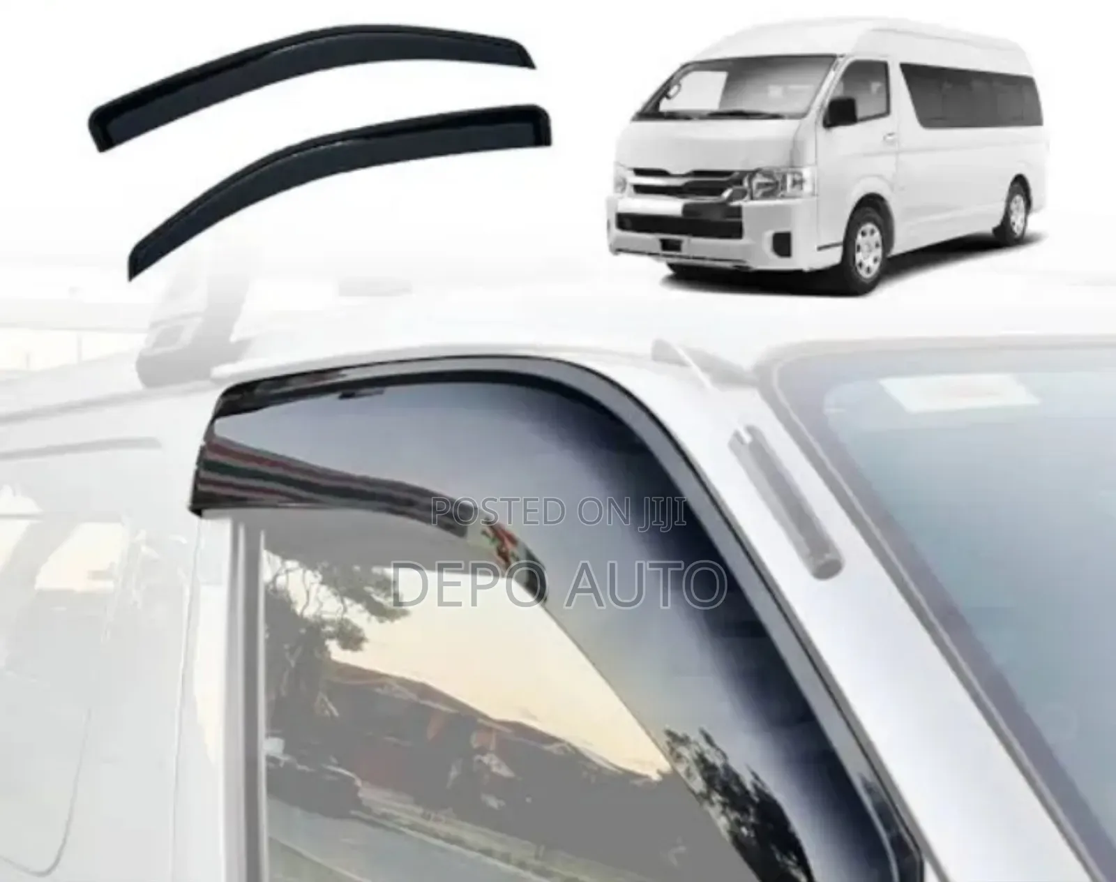 Hiace 2006+ Wind Shields