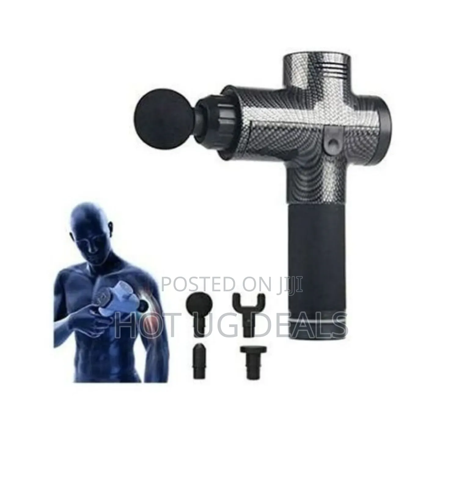 Heavy Duty 4 Head Tissue Profesional Handheld Massage Gun