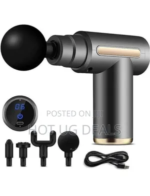 Massage Gun With 4 Heads