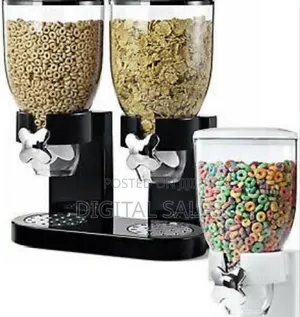 Double Kitchen Food Cereal Despenser