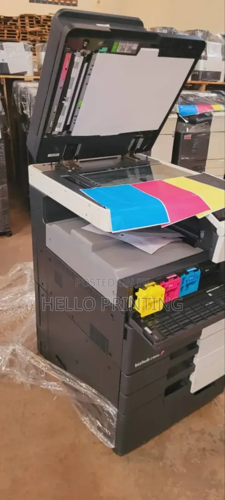 Bizhub C654 – Premium Color Output at Fast Speed