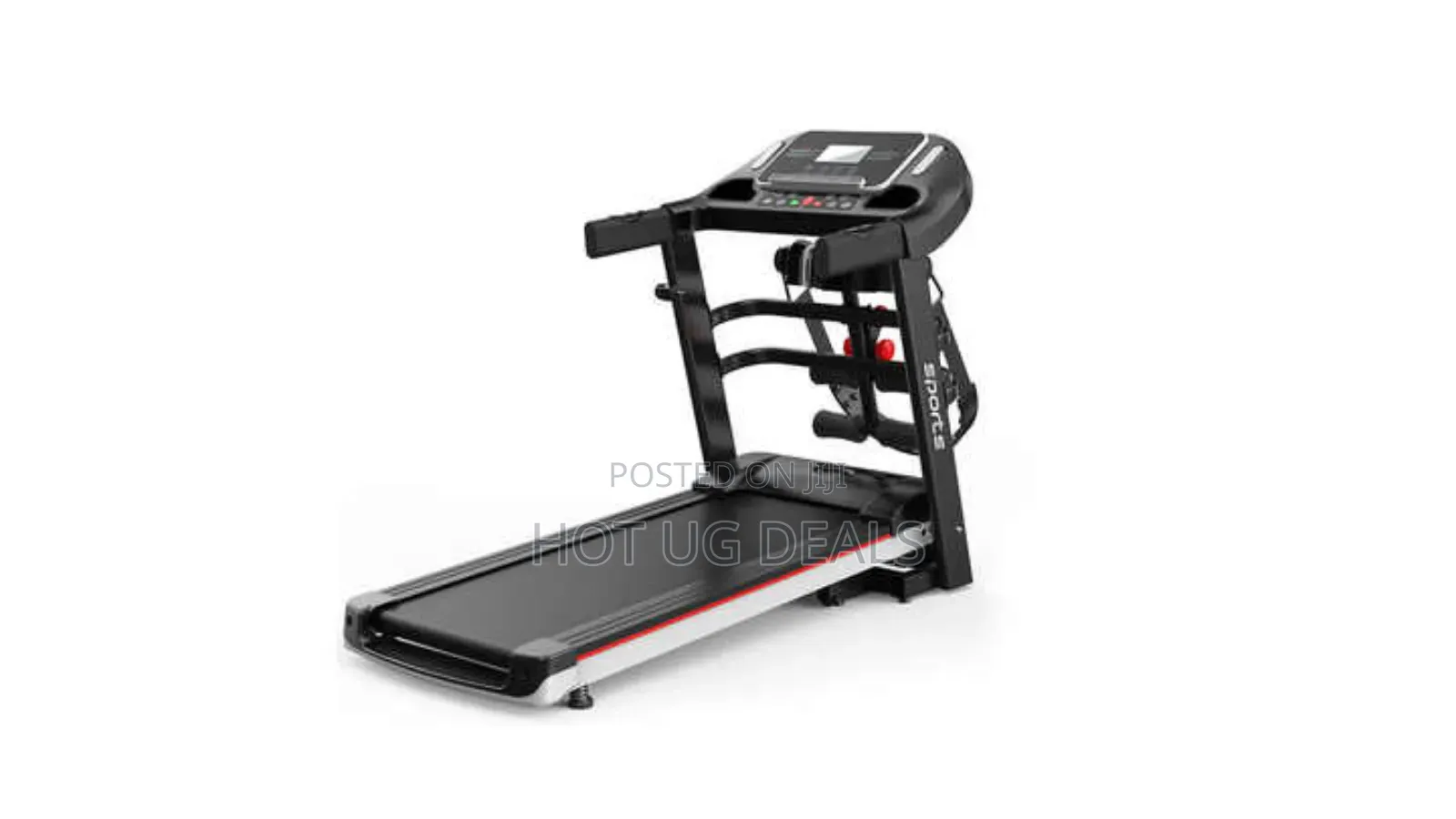 Treadmill Running Exercise Machine Black Color