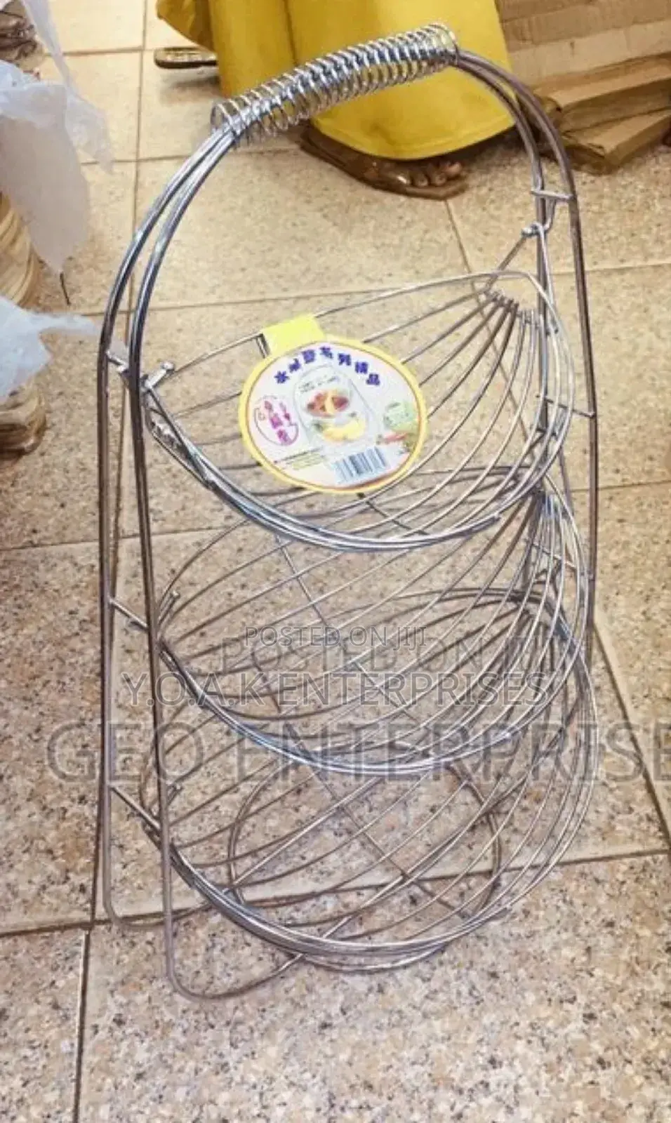 Fruit Basket With Three Layers