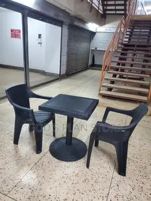 Dining Chairs and Table (Plastic)