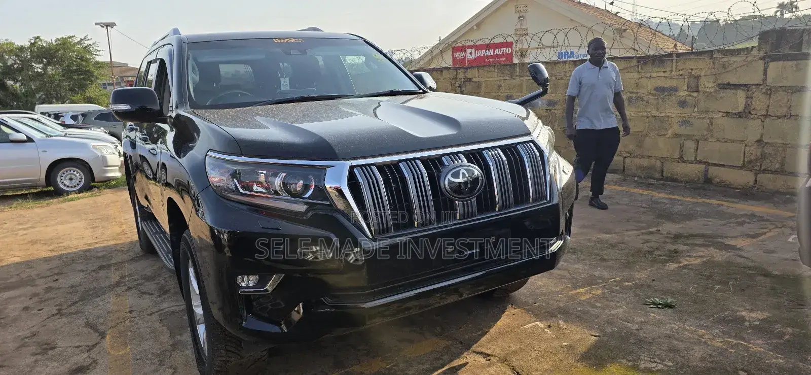 Toyota Land Cruiser Prado 2019 Matt Black