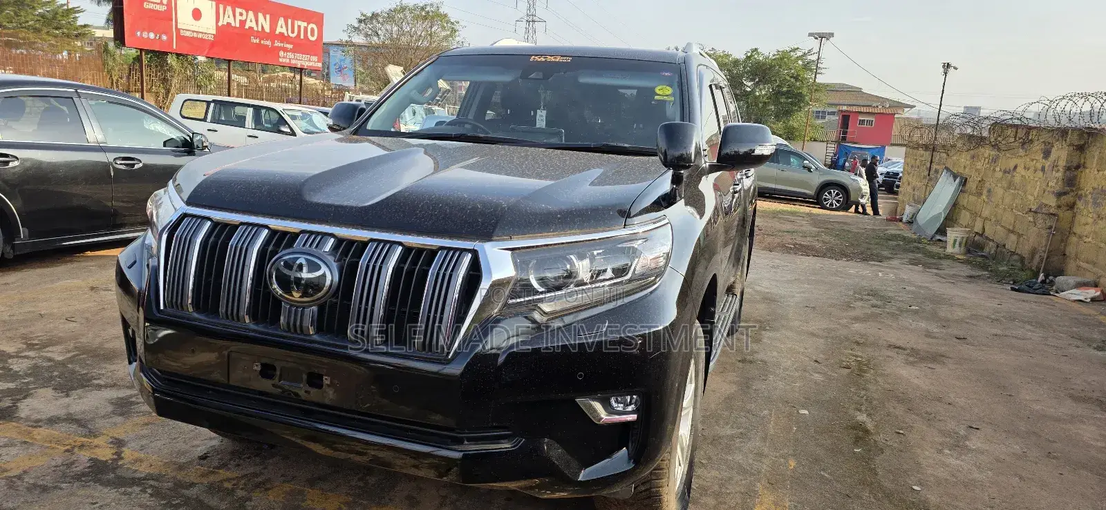 Toyota Land Cruiser Prado 2019 Matt Black