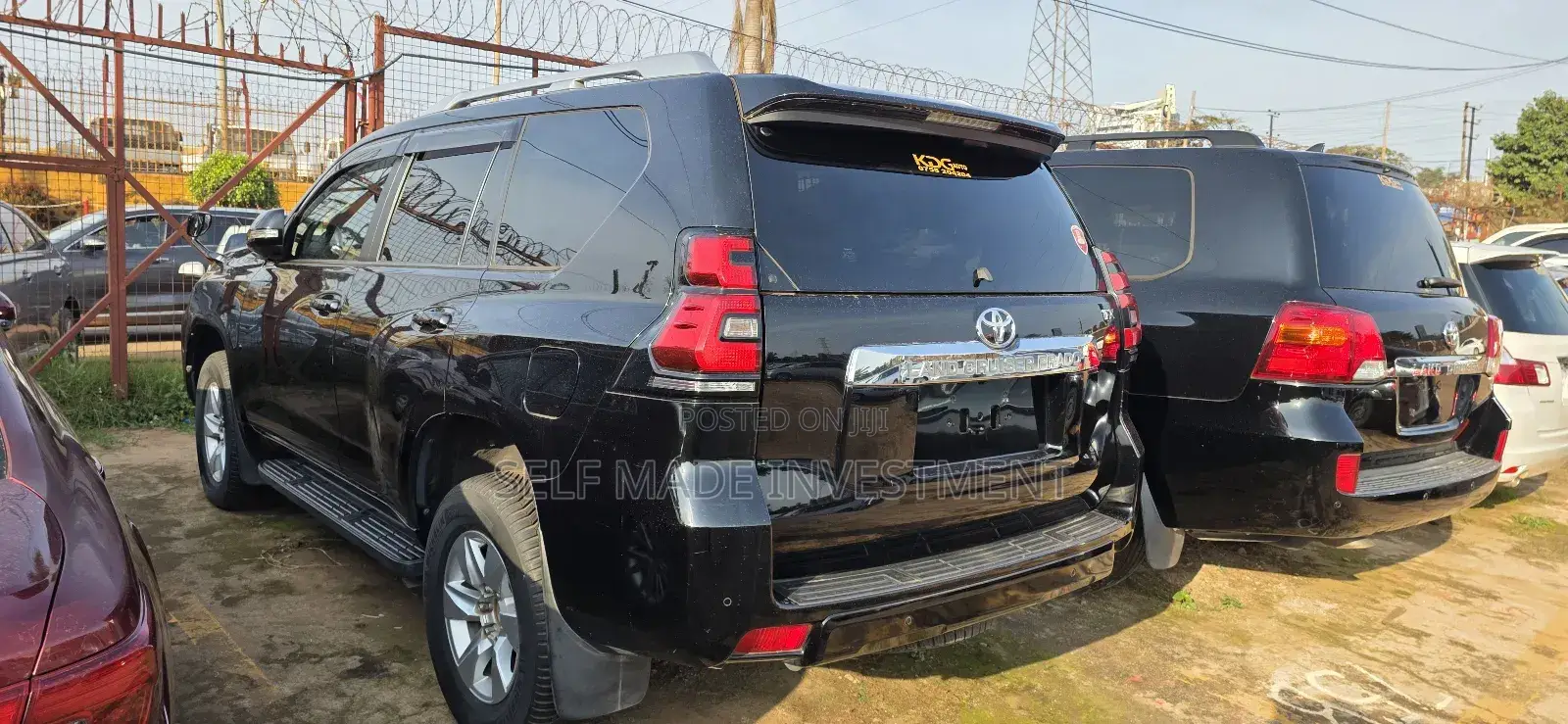 Toyota Land Cruiser Prado 2019 Matt Black