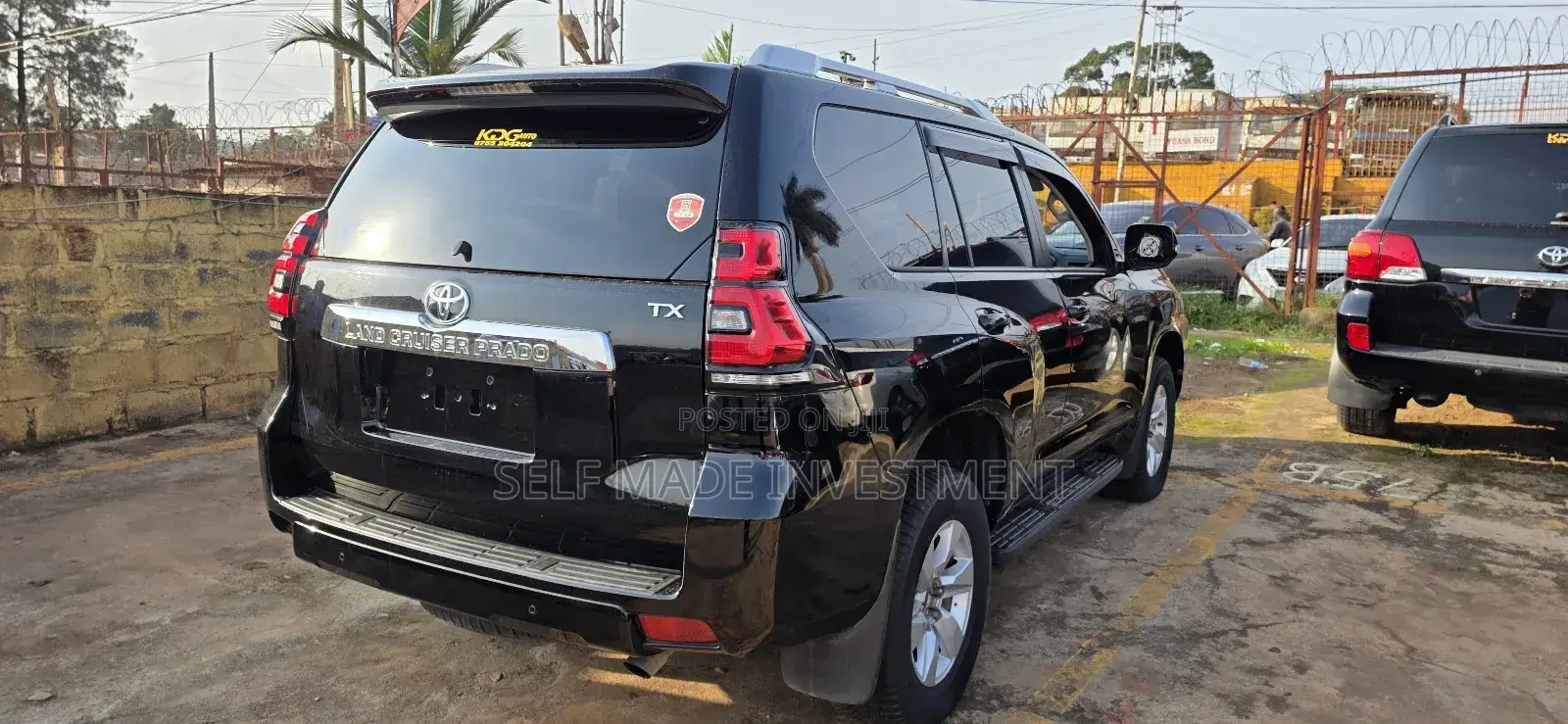 Toyota Land Cruiser Prado 2019 Matt Black
