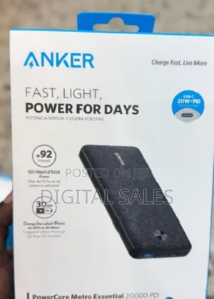 Anker Powercore Metro Essential 20w