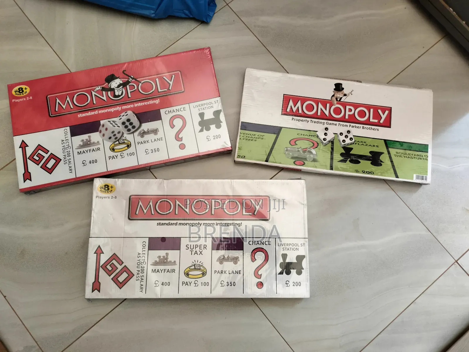Monopoly Board Game Set