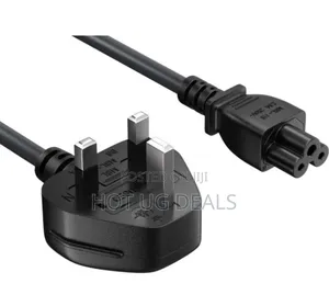 Photo - 3 Pin Ac Power Cable/Cord With Fuse Uk Plug