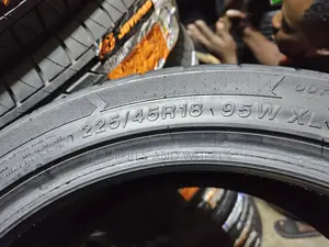225 45 R18 Used but Still Gd Tires We Can Swap With Urs
