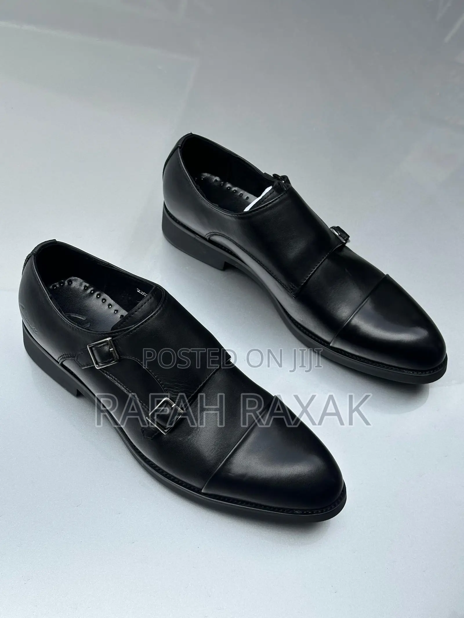 Original Clarks Double Buckle Monk Strap Formal/Gentle Shoes