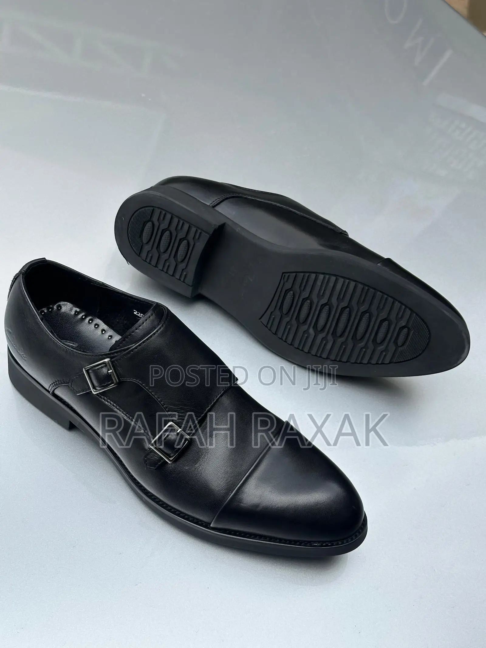 Original Clarks Double Buckle Monk Strap Formal/Gentle Shoes
