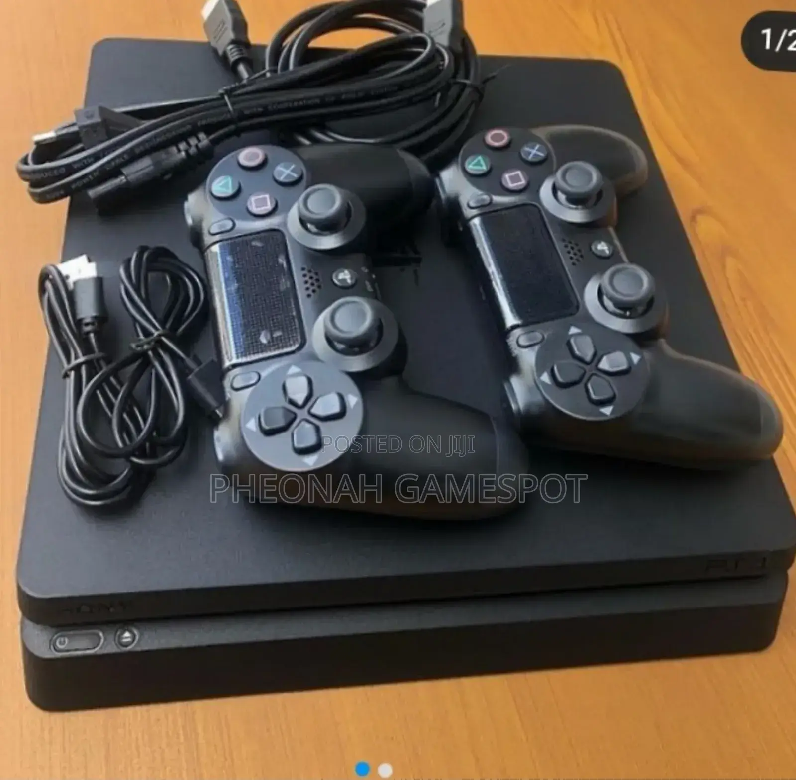 Playstation Four (Ps4) Slim With Games Installed