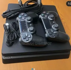 Playstation Four (Ps4) Slim With Games Installed