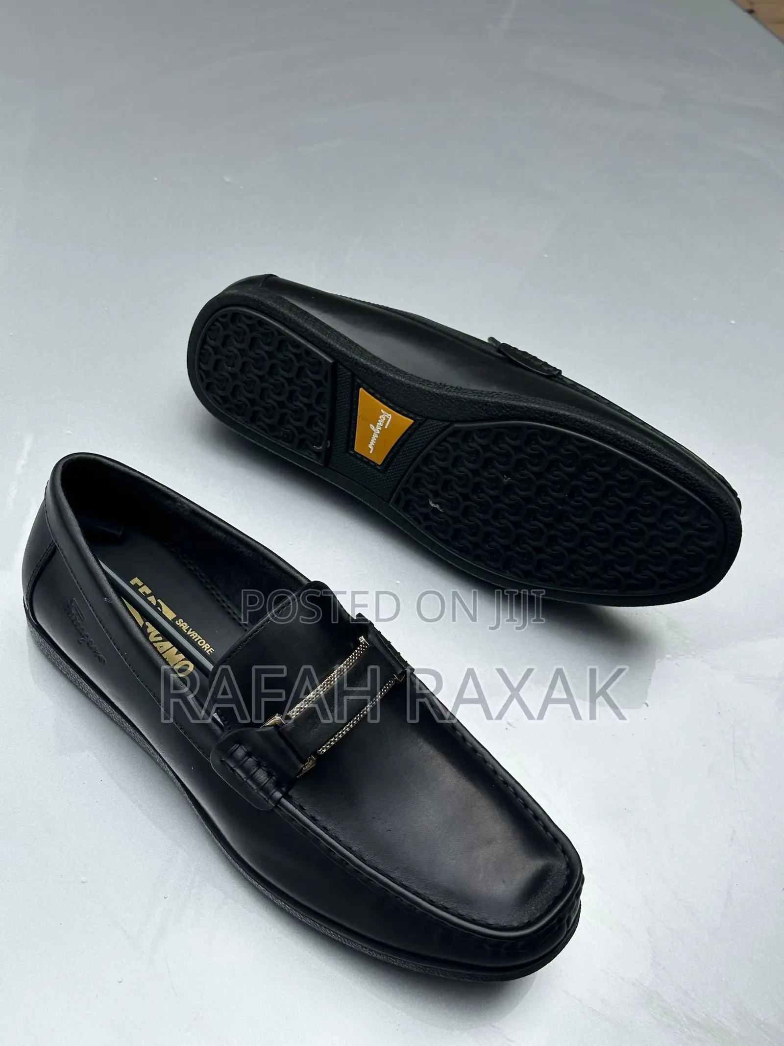 Classy Men’S Designer Salvatore Ferragamo Flat Sole Moccasin