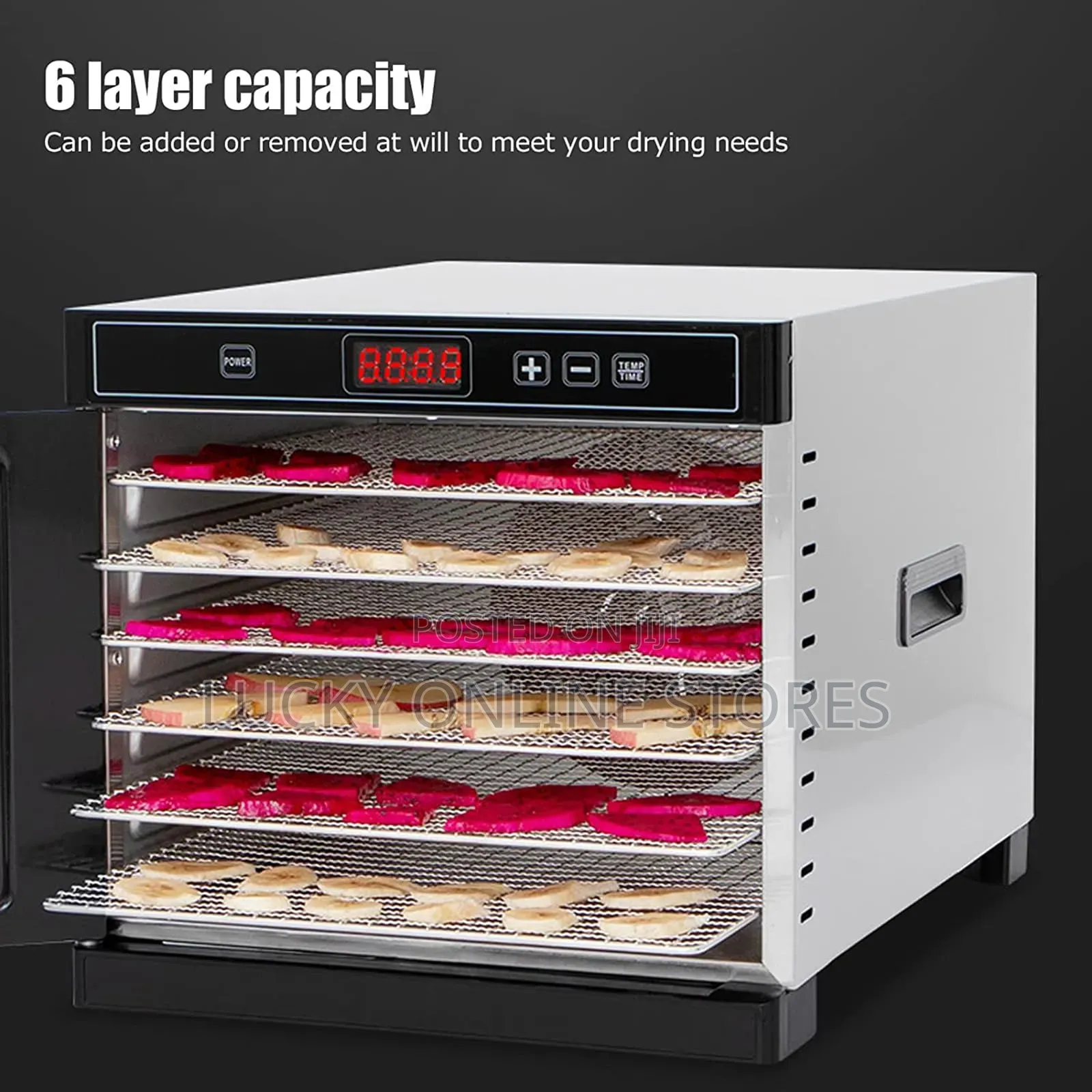 6 Trays Food Dehydrator