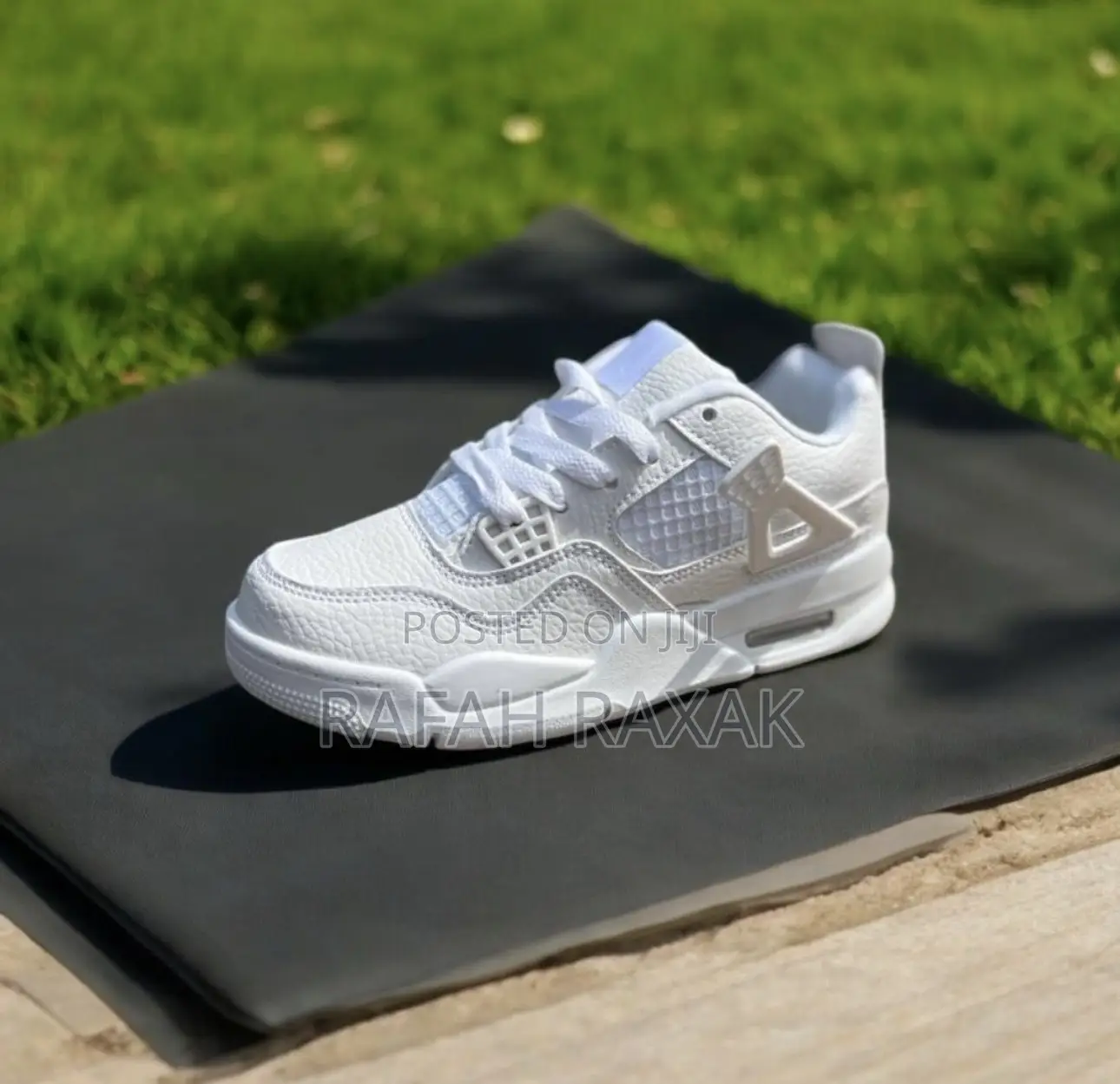 Classic Kid’S White Air Jordan 4 Retro Children’S Sneakers