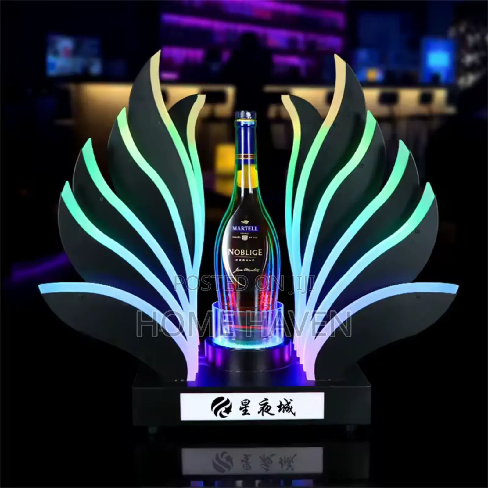RGB Led Acrylic Champagne Wine Holder