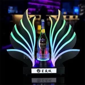 RGB Led Acrylic Champagne Wine Holder