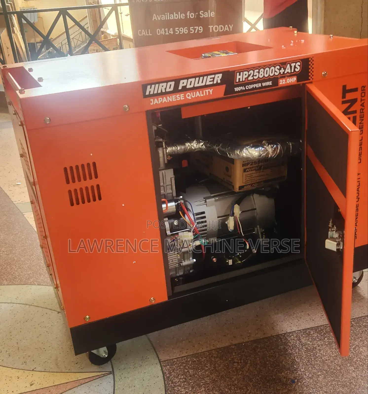 Silent Diesel Generator 12.5kva 22hp