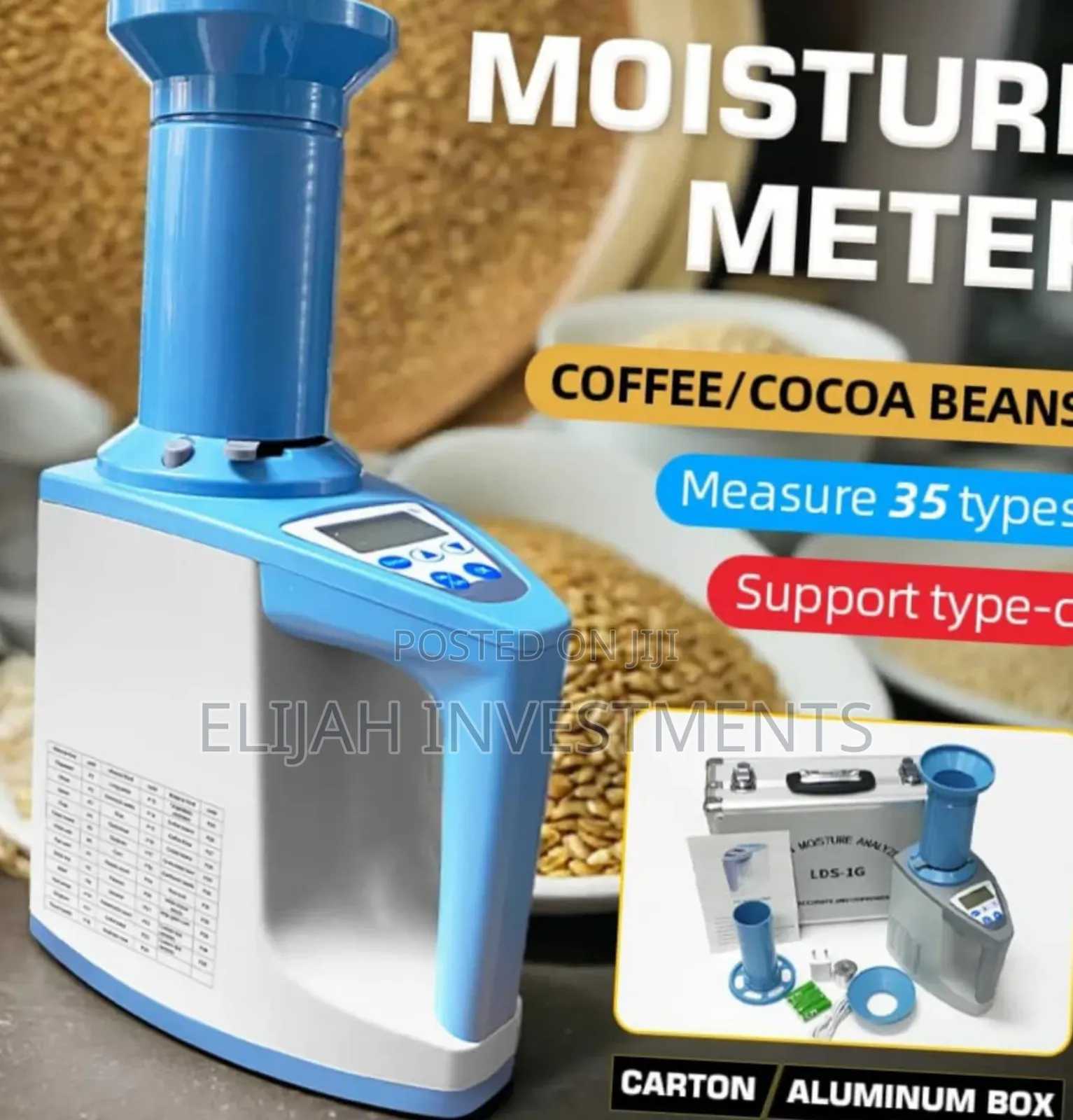 Digital Grain Moisture Metre