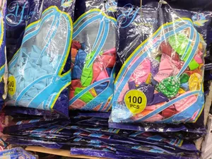 All Types of Balloon Each Pack Containing 100 PCS