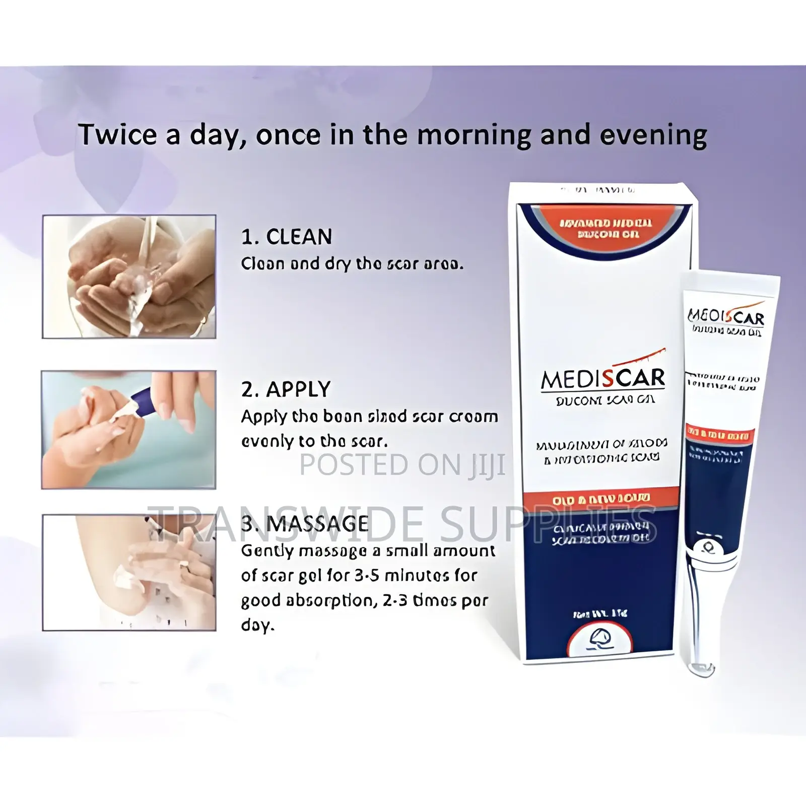 Mediscar Silicone Scar Gel 30g - Best for Scars, Kelloids